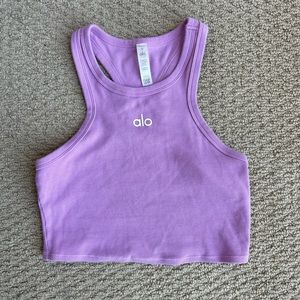 Pink Alo Crop Top
